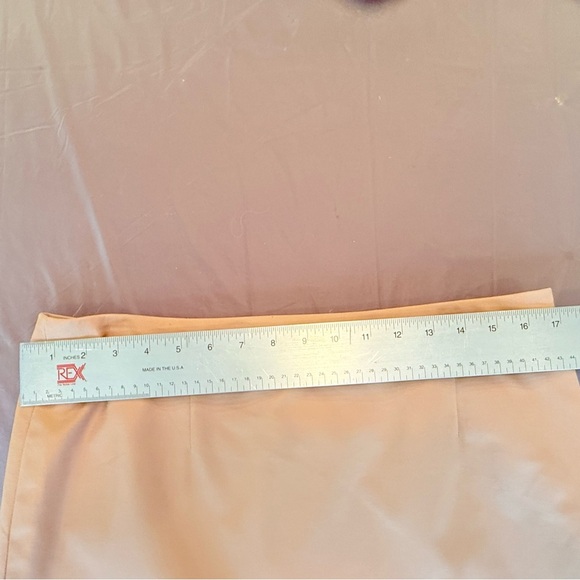 ECCOCI by Carlisle Khaki Tan Knee Length Skirt Size 12/Large MSRP $255 - Picture 4 of 7